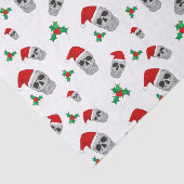 Christmas Skull Tissue Paper Tissuepapier (Detail)