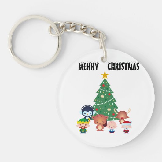 CHRISTMAS SLEUTELHANGER (Voorkant)