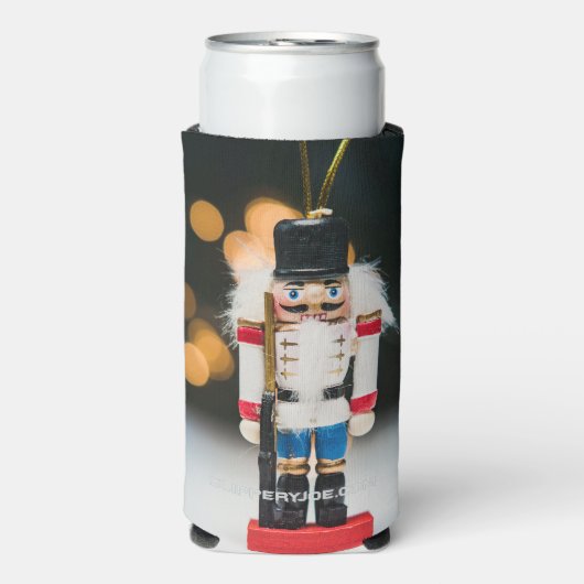 Christmas SlipperyJoe notenkraker beeldje ornament (Seltzer Voorkant)