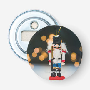 Christmas SlipperyJoe notenkraker beeldje ornament Button Flesopener