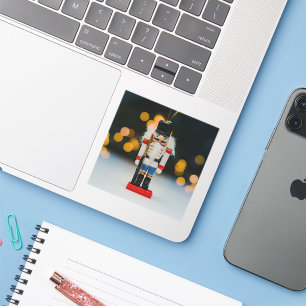 Christmas SlipperyJoe notenkraker beeldje ornament Sticker