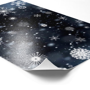 Christmas SlipperyJoe vallen verschillende vormen Foto Afdruk