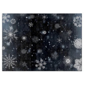 Christmas SlipperyJoe vallen verschillende vormen  Snijplank (Voorkant)