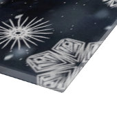 Christmas SlipperyJoe vallen verschillende vormen  Snijplank (Hoek)