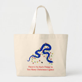 Christmas Snake Tote Bag