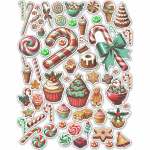 Christmas Snoep And Sweet trakteert clipart Sticker