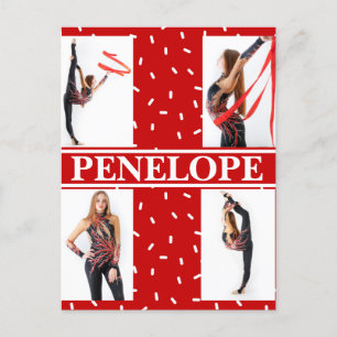 Christmas Snoep Sprinkle 4 Fotocollage Briefkaart