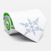Christmas Snowflake Cheer Stropdas (Opgerold)