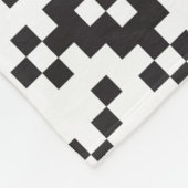 Christmas Snowflakes Fair Isle Seamless Patternart Fleece Deken (Hoek)