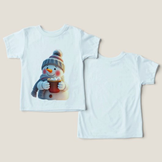 Christmas snowman (Design Recto & Verso)