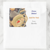 Christmas Snowman aangepaste Stickers (Tas)