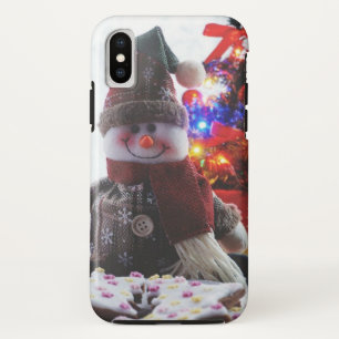 CHRISTMAS SNOWMAN iPhone X HOESJE