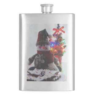 CHRISTMAS SNOWMAN FLACON