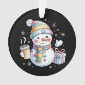 Christmas Snowman Gift Holiday Winter Xmas Coffee (devant)