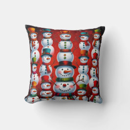 Christmas snowman pillows kussen