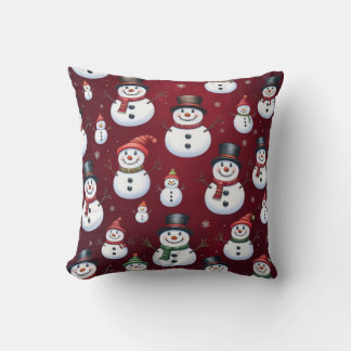 Christmas snowman pillows kussen