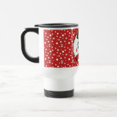Christmas Snowman Travel Mug (Gauche)