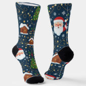 Christmas socks sokken (Gebogen)