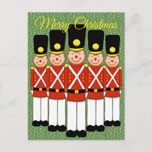 Christmas Soldier Christmas Briefkaart (Voorkant)
