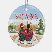 Christmas Soul Sister Ornament (Links)