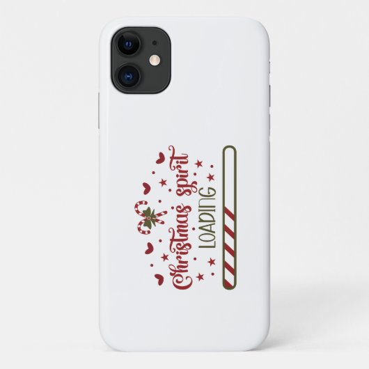 Christmas Spirit Chargement Iphone 11 coque (Dos)