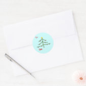 Christmas Spirit Gift Label Stickers (Envelop)