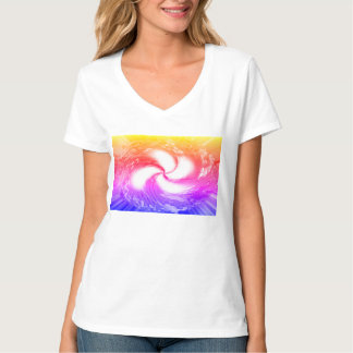Christmas spirit in the wind stylish festive t-shirt