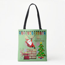 Christmas Spirit Santa Carry-all Tas