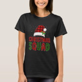 Christmas Squad Family Group Matching Christmas Pa T-shirt (Voorkant)