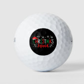 CHRISTMAS SQUAD GOLFBALLEN (Voorkant)