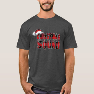 Christmas Squad Winter December Pattern Christmas T-shirt