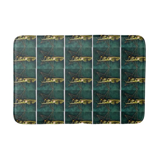 "CHRISTMAS STAR" BATH MAT (Voorkant)