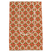 Christmas Star Quilt Medium Cadeauzakje (Achterkant)