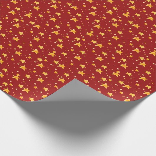 Christmas Star Wrapping papier (Hoek)