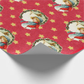 CHRISTMAS STARS Wrapping Paper Cadeaupapier (Hoek)