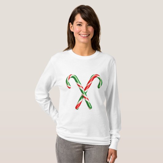 Christmas Stick T shirt Design (Voorkant volledig)