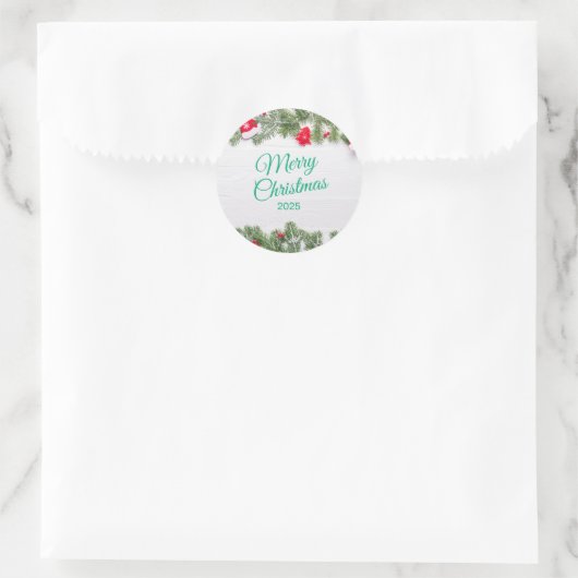 Christmas Sticker – Festive Holiday Decal (Tas)