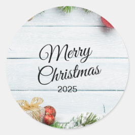 Christmas Sticker – Festive Holiday Decal