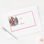 Christmas Sticker Gift Tags (Enveloppe)