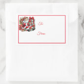 Christmas Sticker Gift Tags (Sac)