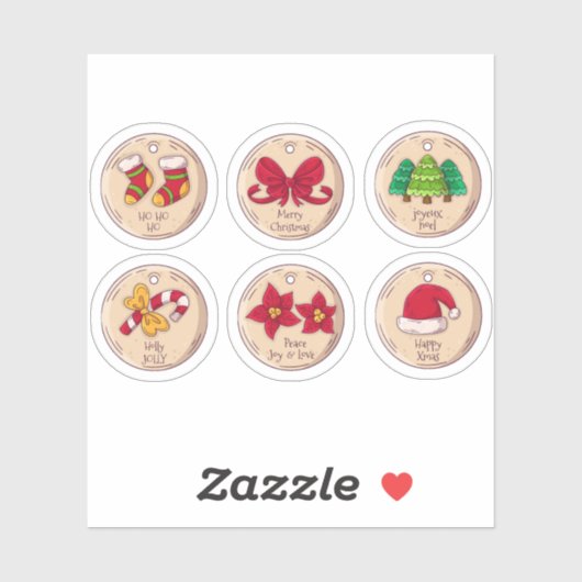 Christmas sticker set (Vel)