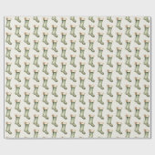 Christmas Stocking Gift Wrapping Cadeaupapier (Vlak)