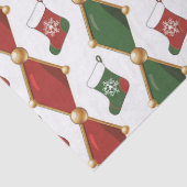Christmas Stocking  Tissuepapier (Detail)