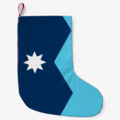 Christmas Stockings with Flag of Minnesota, USA Kleine Kerstsok (Voorkant)