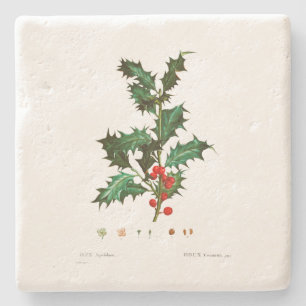 CHRISTMAS STONE ONDERZETTER : HOLLEN : REDOUTÉ