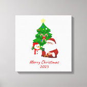 Christmas Stretched Canvas Afdruk (Voorkant)