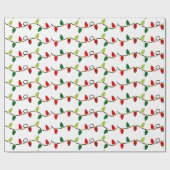 Christmas String Lights Vakantie Cadeaupapier (Vlak)