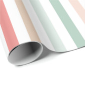 christmas stripes cadeaupapier (Rol Hoek)