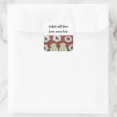 Christmas Sugar Cookies Package Sticker (Tas)