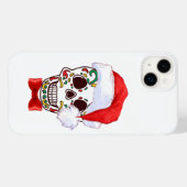 Christmas Sugar Skull Pet - telefoon/ipad Case-Mate iPhone Case (Achterkant (horizontaal))
